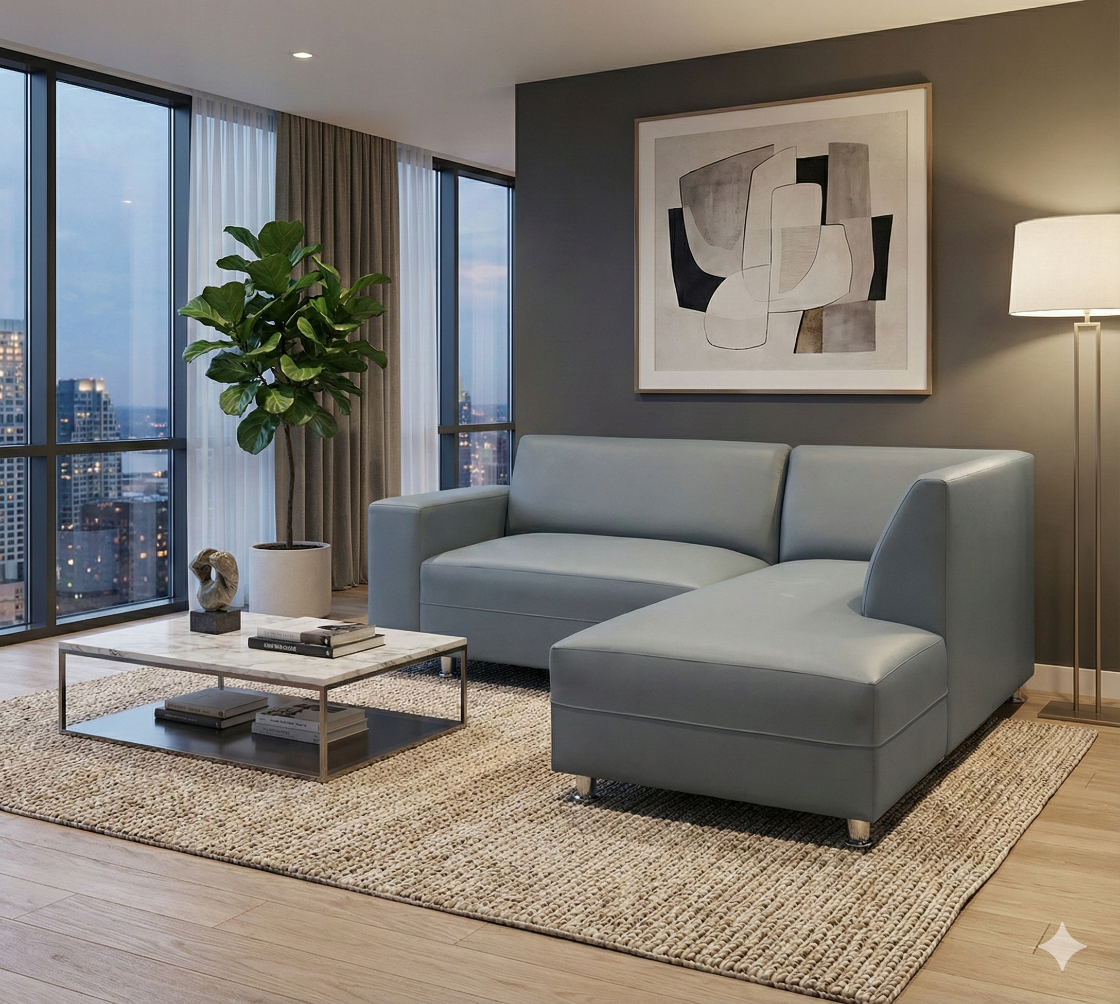 Sofá Modular Elegante para Residencias - Muebles Caracas